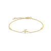 Custom Initial Bracelet - Gold