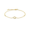 Custom Initial Bracelet - Gold