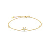 Custom Initial Bracelet - Gold