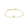 Custom Initial Bracelet - Gold