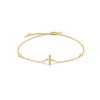 Custom Initial Bracelet - Gold